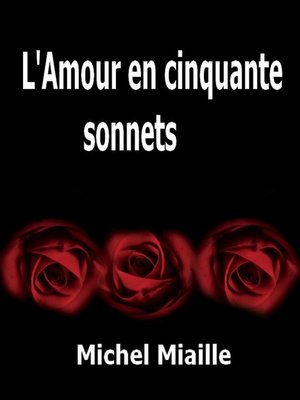 cover image of L'Amour en cinquante sonnets